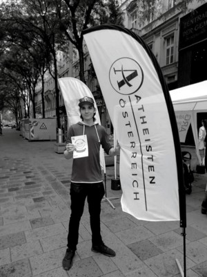 Christian - Infostand Mariahilferstraße